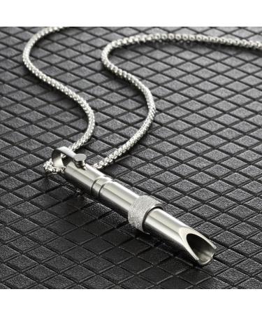 Anxity Necklace Necklace Quit Smoking Necklace Breathing Relieve Stress and Anxiety Breathing Necklace for Women Men Anxiety Relief Items for Stress Relief Breathing Exercises Black - Buy Online on SooperMarket.com