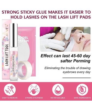 Lash Lift Kit - Professional Eyelash Perm Set for Salon-Worthy Curling and Extensions at Home - Buy Online on SooperMarket.com