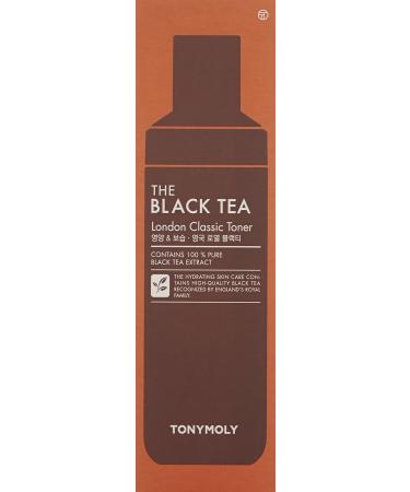 TONYMOLY The Black Tea London Classic Toner - Hydrating & Brightening | 6 Fl Oz - International Shipping Available - Buy Online on SooperMarket.com
