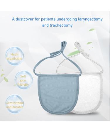 Breathable Cotton Neck Trach Cover | Adjustable Stoma Protection for Tracheal Care & Laryngectomy Scars - Buy Online on SooperMarket.com