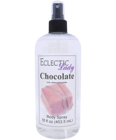 Chocolate Body Spray 16 ounces Body Mist for Women with Clean Light & Gentle Fragrance Long Lasting Perfume with Comforting Scent for Men & Women Cologne with Soft Subtle Aroma For Daily Use Regular Strength 16 Fl Oz (Pack of 1)