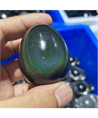 Pakmez Crystal Natural Rainbow Hand Carved Obsidian Stones Gemstone 1pc (Size : 35-40mm) - Buy Online on SooperMarket.com