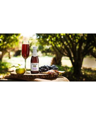 Martinelli's Sparkling Red Grape Juice 8.4 oz. - Pack of 12 Bottles | Non-Alcoholic Beverage - Buy Online on SooperMarket.com