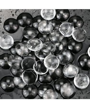 Acmer 1 inch/25mm Clear Glass Dome Cabochons - 100 Pieces for Photo Pendant Jewelry Making - Buy Online on SooperMarket.com