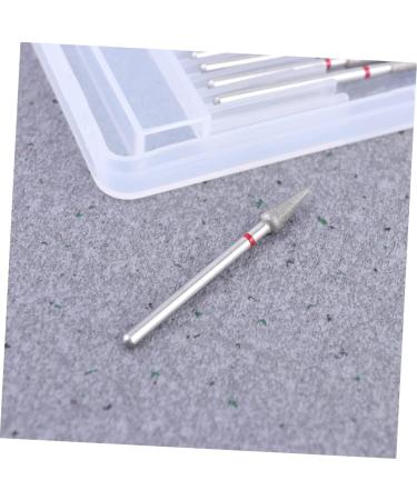 minkissy 1 Box Acrylic Nail File Drill Bit Cylinder Head Nail Art Kit Grinding Head for Nail Grinding Head Polisher Nail Care Polishing Drill Nail Goue Nail Drill To Rotate Manicure Suite - Buy Online on SooperMarket.com