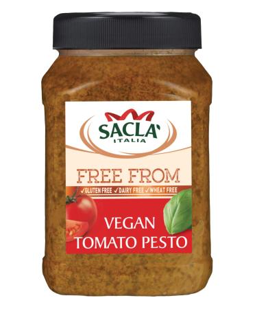 Sacla Free from Vegan Tomato Pesto 950 g (Pack of 1) Tomato 950 g (Pack of 1)