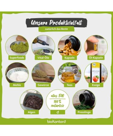 Organic Turmeric Powder 1000g - 100% Natural Curcumin & Curcuma | Raw Food Quality | Premium Indian Spice - Biocontor - Buy Online on SooperMarket.com