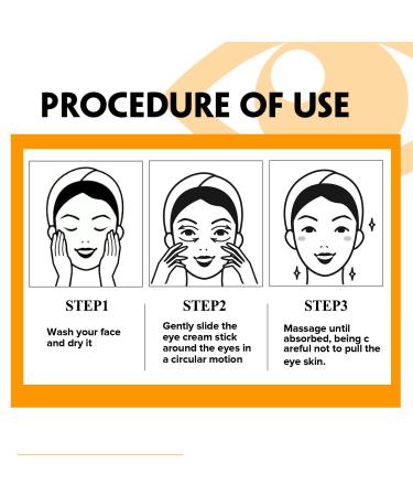 Turmeric Retinol Eye Stick - Hydrating Eye Balm for Dark Circles Wrinkles & Puffiness | Anti-Aging Eye Cream with Visible Results in 3-4 Weeks - Buy Online on SooperMarket.com