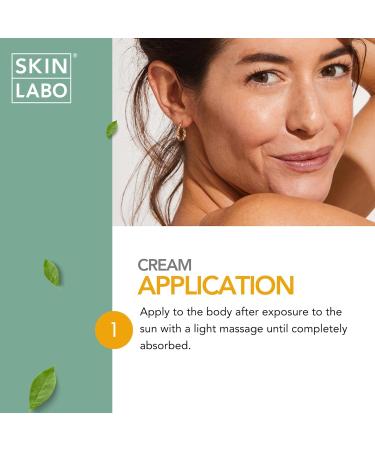 SkinLabo - After-Sun Repair Body Lotion Repairs and Soothes Skin Moisturising Action Light Texture with Defensil-Plus Prickly Pear Extract - 250 ml - Buy Online on SooperMarket.com