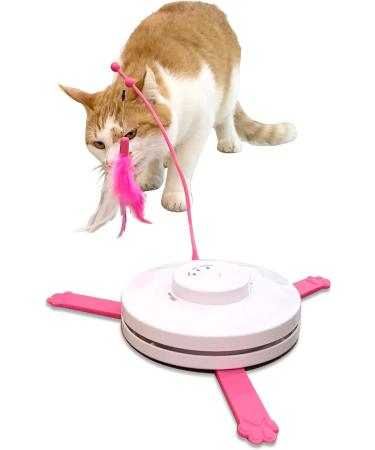 Blackhole Catch The Tail Cat Toy Interactive Play-Catch Electric Rotating Feather Motion Automatic Best Undercover Mouse Under Blanket Cat Toy - Buy Online on SooperMarket.com