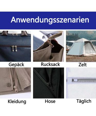6-Piece Zipper Replacement & Repair Set | Removable Metal Zipper Pulls for Wallets Clothes Jeans Suitcases & Luggage - Shop Internationally! - Buy Online on SooperMarket.com