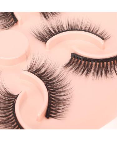 5 Pairs Updated 3D Magnetic Lashes with Eyeliner Kit Glue Free Waterproof Quick Dry 3D Fake Eyelashes Reusable 3D Magnetic False Lashes Extension Set Create Charming Bright Eyes - Buy Online on SooperMarket.com
