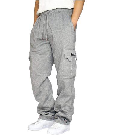 Sweatpants for Women: Plus Size Elastic Waist Construction Work Pants in 5X-Large Gray - Buy Online on SooperMarket.com