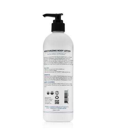 Moisturizer for Sensitive Skin 16oz | Non-Comedogenic Zinc Oxide Lotion | Paraben-Free Hypoallergenic & Fragrance-Free | Sun Protection for Oily & Combination Skin | Vegan Argan Oil Gluten-Free - Buy Online on SooperMarket.com