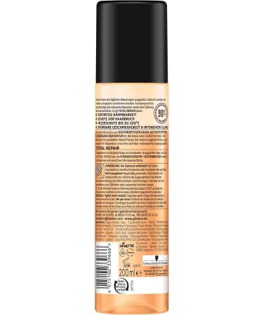 GLISS Express Repair Total Repair (200 ml) - Immediate Hair Breakage Protection & Heat Defense Up to 230 C - Rinse & Care Solution - Buy Online on SooperMarket.com