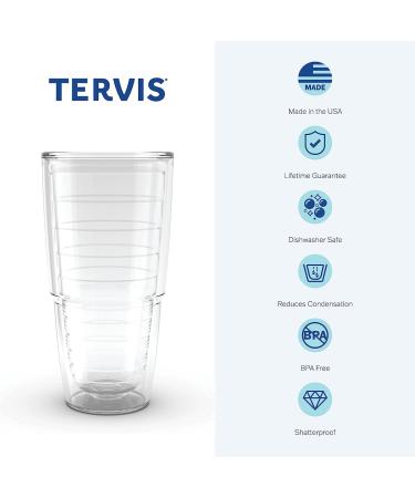 Tervis Made in USA Double Walled Fiesta Insulated Tumbler Cup 24oz - Purple Lid, Purple Floral - Buy Online on SooperMarket.com