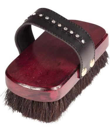 Horze Deluxe Mini Body Brush - Brown - One Size - Buy Online on SooperMarket.com