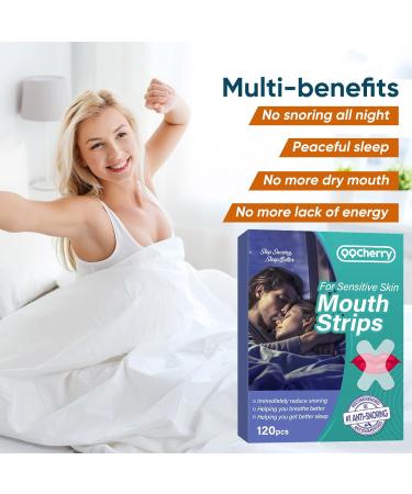 120 Pcs Anti-Snoring Mouth Tape for Better Sleep & Instant Relief - Buy Online on SooperMarket.com