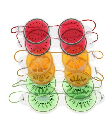 Angoily cartoon- 6st eyes shadow Eye mask nap mask Cooling eye mask Beauty eye mask ice cream mask travel strawberry pp sun protection