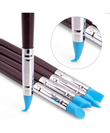 10Pcs Silicone Clay Sculpting Dotting Tools for DIY Pottery Craft & Handicraft - Buy Online on SooperMarket.com