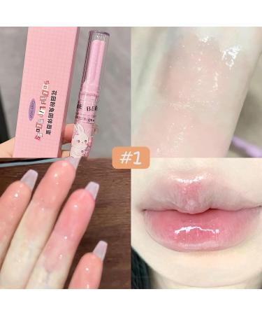 Mrettick Heart-Shaped Jelly Lipstick: Long-Lasting Moisturizing Lip Stain - Buy Online on SooperMarket.com