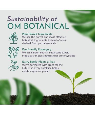 OM Botanical Sulfate-Free Peppermint Hair Shampoo | Ayurvedic Herbs for Hair Growth, Scalp Conditions | Men/Women | Works for Dyed Hair - Buy Online on SooperMarket.com