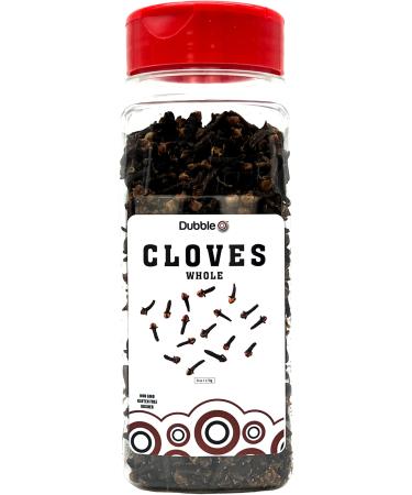 Whole Cloves in - 6 oz. - Non GMO, Kosher, Halal, Gluten Free - Dubble O Brand