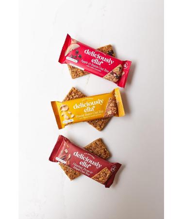 Deliciously Ella Peanut Butter Oat Bars - Gluten-Free & Vegan Snack (50g, 16 Bars) - Buy Online on SooperMarket.com