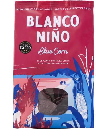 Blanco Ni o - Traditional Tortilla Chips - Blue Corn - 8 x 170g - Buy Online on SooperMarket.com