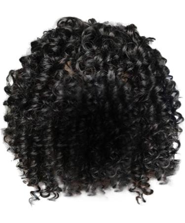 Smoothing for Hair European And American Small Curly African Ladies Wig Rod Fluffy Fiber High Temperature Silk Headgear Suitable For Black Women Frontal Closure Pink One Size - Buy Online on SooperMarket.com