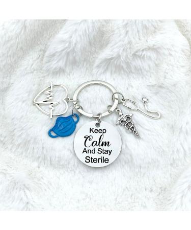 Surgical Tech Keychain | Perfect Appreciation Gift for Surgical Technologists Nurses & Assistants - Ideal for Graduation & Birthdays - Buy Online on SooperMarket.com