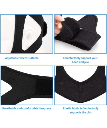 Anti Snoring Chin Strap - Adjustable, Comfortable Sleep Aid for Men & Women - Buy Online on SooperMarket.com