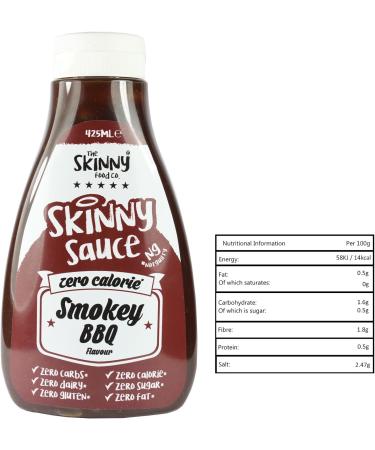 Skinny Food Co Curry Ketchup BBQ Sauce Set - Sugar Free & Zero Calories (3 Pack) - Buy Online on SooperMarket.com