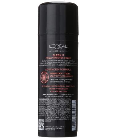 L'Or al Paris Sleek It Frizz Vanisher Cream 5 fl. oz. - Advanced Hairstyle - Buy Online on SooperMarket.com