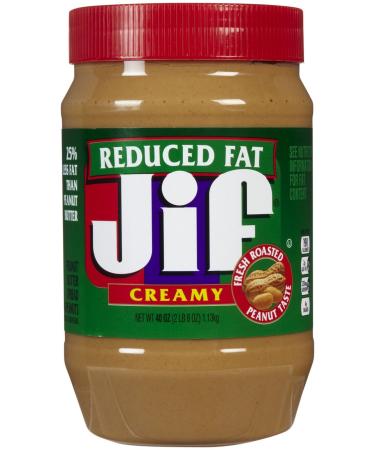 Jif Reduced Fat Creamy Peanut Butter 40 oz by Jif