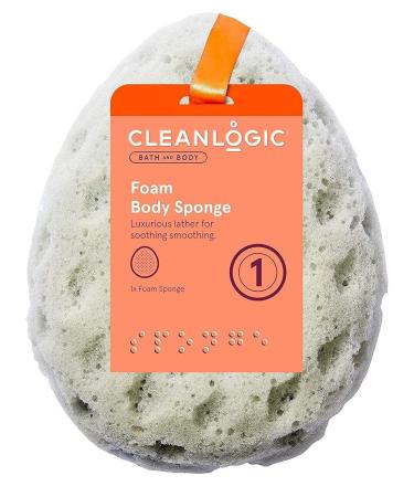 Clean Logic Foam Sea Sponge - Pack of 6 | Exfoliating and Gentle Cleansing - Buy Online on SooperMarket.com