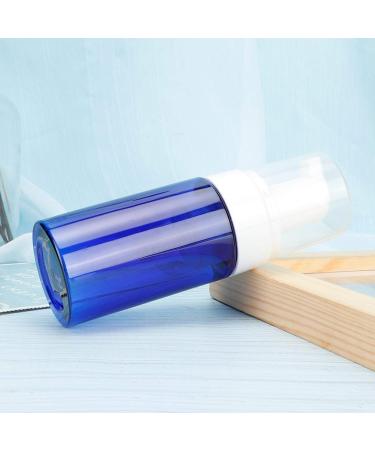 Travel Empty Bottle 100ml Portable Dispenser Bottle DIY Portable Mousse Foaming Styling ToolsHairbrushesEmpty Bottle Refillable Travel Dispenser Container (100ML pump head blue transparent foam 100ML pump head blue transparent foam bottle - Buy Online on SooperMarket.com