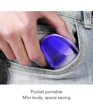 Buy Compact Mini Electric Razor - Washable & USB Rechargeable Shaver for Travel | Powerful Portable Shaving Solution - Buy Online on SooperMarket.com