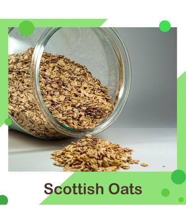 Confectious Gluten-Free Rolled Scottish Oats 100% Natural No additives or Preservatives for Porridge & Cooking 1kg - Buy Online on SooperMarket.com