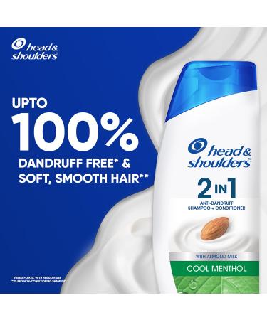 Buy Head & Shoulders Cool Menthol 2-in-1 Shampoo + Conditioner 180ml | International Shipping Available - Buy Online on SooperMarket.com