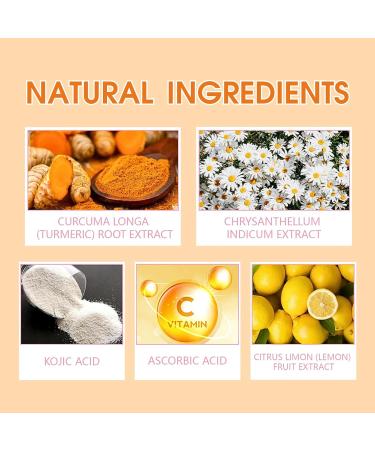 Kojic Acid & Turmeric Face Wash Foaming Cleanser Turmeric Facial Cleanser Gentle Foaming Face Wash for Oily Skin Acne Prone Skin Turmeric Mousse Cleanser for Dark Spots Removes Excess Oil - Buy Online on SooperMarket.com