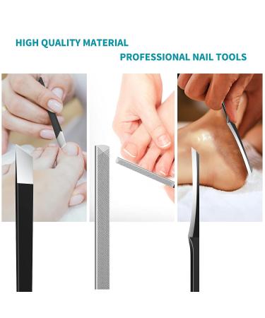SZQHT Professional Toe Nail Clippers - Cuticle for Ingrown Fingernails - Manicure & Pedicure Kit for Elder - Thick Nails Care - Buy Online on SooperMarket.com
