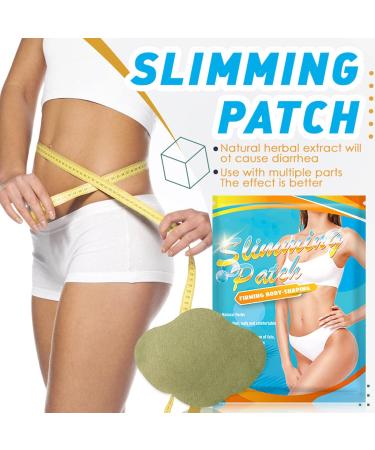 50pcs Herbal Extract Abdomen Slimming Patches - Portable Fat Burning Waist & Thigh Shape Reducer - Buy Online on SooperMarket.com