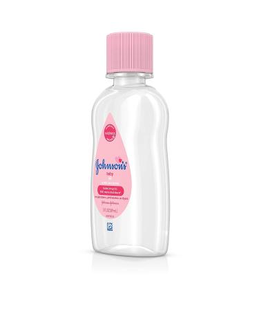 Johnson's Baby Oil 3 fl. oz - Hypoallergenic & Original Mineral Oil for Moisture Protection - Buy Online on SooperMarket.com