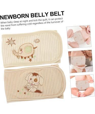 Healeved 2pcs Baby Belly Button Band - Infant Umbilical Cord Care Belt for Newborns - Hernia Support and Navel Warmth - Buy Online on SooperMarket.com
