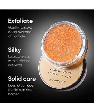Lip Scrub and Balm Set 3 Pcs Lip Care Set - Hydrating Lip Glow Oil Moisturizing Lip Mask Lip Scrub Exfoliator - Nourishing Coconut Sugar Scrub Lip Treatment & Softening Lip Balm Gift Set - Buy Online on SooperMarket.com