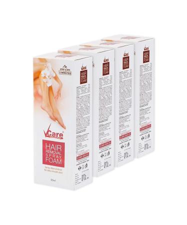 5-Minute Hair Removal Cream for Bikini Line & Underarms - Effective Spray Foam (50ml) | Fast Shipping Worldwide - Buy Online on SooperMarket.com
