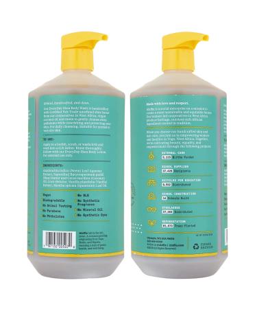 Alaffia Everyday Shea Body Wash - Shea Butter Neem & Coconut Oil - Vanilla Mint 32oz - Buy Online on SooperMarket.com