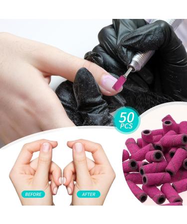 WLLHYF Sanding Bands for Nail Drill 50Pcs Small Nail Sanding Bands with 1PCS 3.1mm Mandrel Bit Small Nail Sanding Files for Acrylic Nails Gel Manicures and Pedicure(180Grit - Buy Online on SooperMarket.com