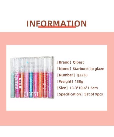 Aseawave Girls Lip Gloss Set - Shimmery Gloss for Teens & Women | Syrupy & Moisturizing | Long-lasting & Natural Beauty | Glossy Finish & Lip Glow - Buy Online on SooperMarket.com